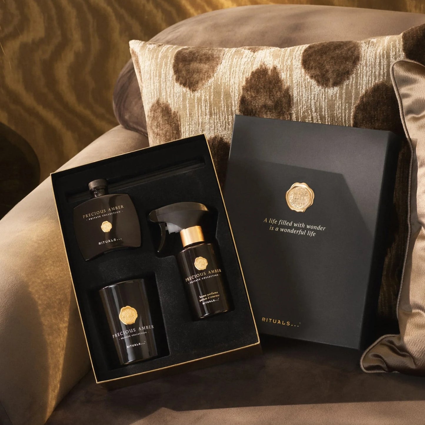 Precious Amber Home Gift Set