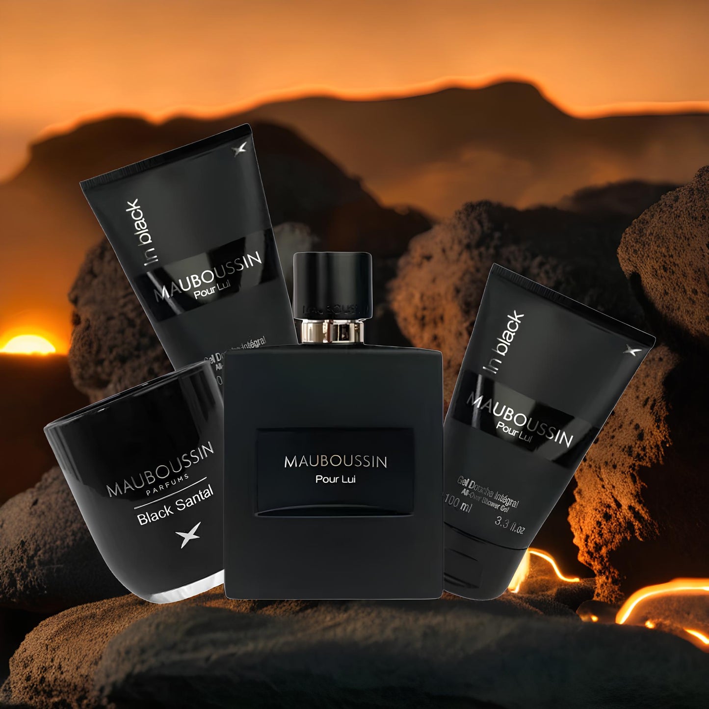 Coffret Mauboussin "In Black" pour Homme